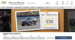 Desktop Screenshot of hartwaymotors.com